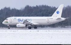 Sukhoi SJ-100 Superjet Spotted with Indian Flag and HAL Logo at Russian Airfield Ahead of Wings India 2026 Debut