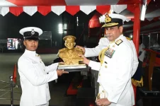 INS Chilka witnesses 2,172 combat-ready sailors passing out after completing sixteen weeks of rigorous naval training