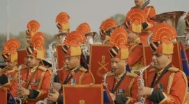 Army's Symphony Band displays special 'Vande Mataram' musical performance at CP
