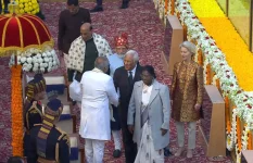 R-Day: Prez Murmu, Chief Guests Antonio Costa, Ursula von der Leyen receive warm welcome at Karavya Path