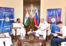 Indian Navy Chief Engages Russian, Thai, and Sri Lankan Counterparts During International Fleet Review 2026