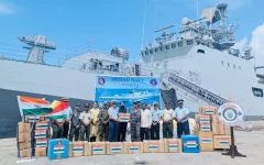 India Donates Vital Ship Spares to Seychelles Defence Forces During Exercise Lamitiye in Port Victoria