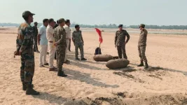 Indian Army Bomb Disposal Squad Successfully Neutralises 227-Kg World War II Explosive In Jharkhand River