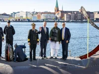 Defence Minister Rajnath Singh Explores Advanced Submarine Technologies At TKMS Facility In Kiel, Germany
