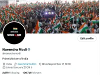 PM Modi, Union Ministers change display pictures of social media accounts to mark 'Op Sindoor' anniversary