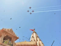 Suryakiran Team Will Showcase Indian Defence Aviation Excellence During The Somnath Temple 75th Anniversary on May 11