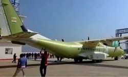 First Made-in-India C295 Aircraft Successfully Rolls Out at Tata Vadodara Facility