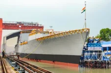 GRSE launches Next Generation Offshore Patrol Vessel 'Sanghamitra'