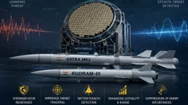 How Indigenous GaN Seekers Revolutionise Indian Missile Lethality, Giving Astra Mk2 and Rudram-III a Powerful ECCM Edge