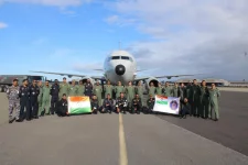 Indian Navy P-8I Maritime Reconnaissance Aircraft Touches Down in Hawaii for Multinational RIMPAC 2026 Exercise