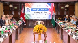 India-UK review defence industrial cooperation and ten-year road map