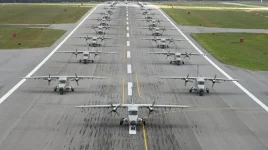 IAF Executes Dornier-228 Fleet Elephant Walk to Demonstrate Rapid Sortie Capability